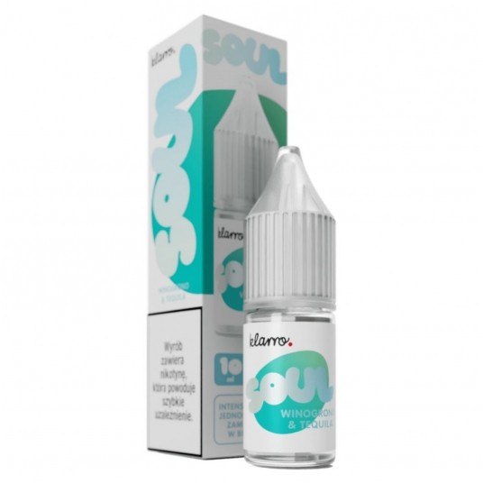 Liquid Klarro Soul Salt 10ml Winogrono Tequila 20mg
