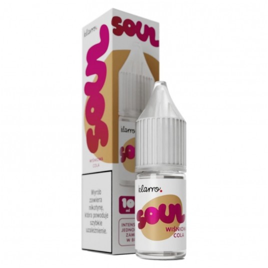 Liquid Klarro Soul Salt 10ml - Wiśniowa cola 20mg
