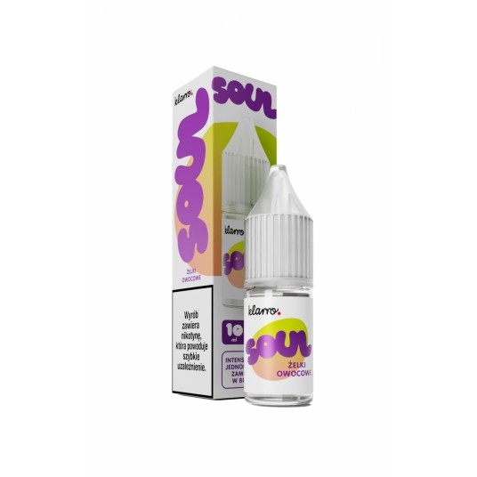 Liquid Klarro Soul Salt 10ml - Żelki Owocowe 20mg