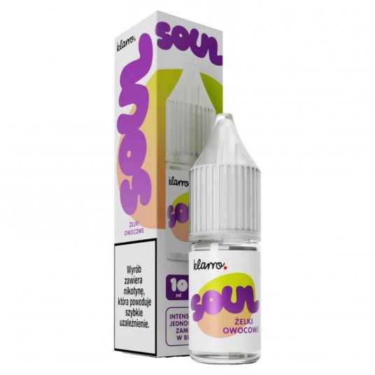 Liquid Klarro Soul Salt 10ml - Żelki Owocowe 20mg