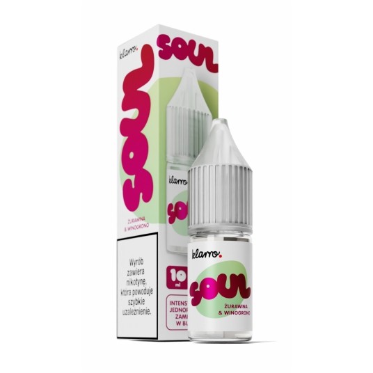 Liquid Klarro Soul Salt 10ml - Żuraw. Winogr. 20mg