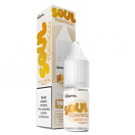 Liquid Klarro Soul Tobacco Salt 10ml Biscuit Butter 20mg