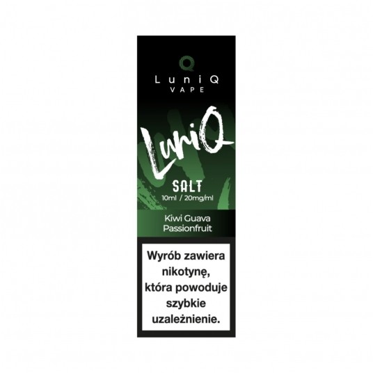 Liquid Luniq Salt 10ml Kiwi Guava Passionfruit 20mg