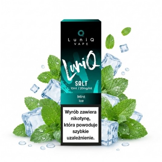 Liquid Luniq Salt 10ml Mint Ice 20mg