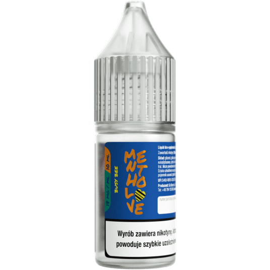 Liquid MENTHOLOVE 10ML - Busy Bee 18mg