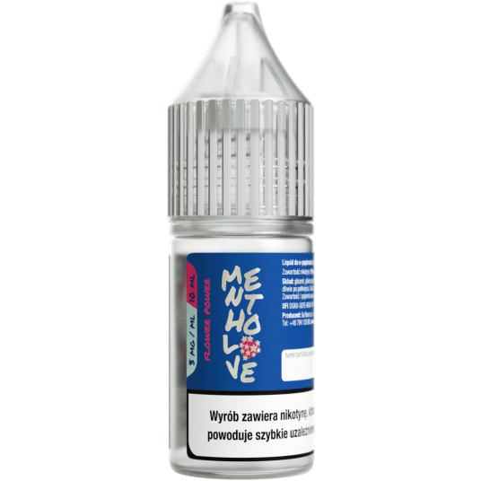 Liquid MENTHOLOVE 10ML - Flower Power 3mg