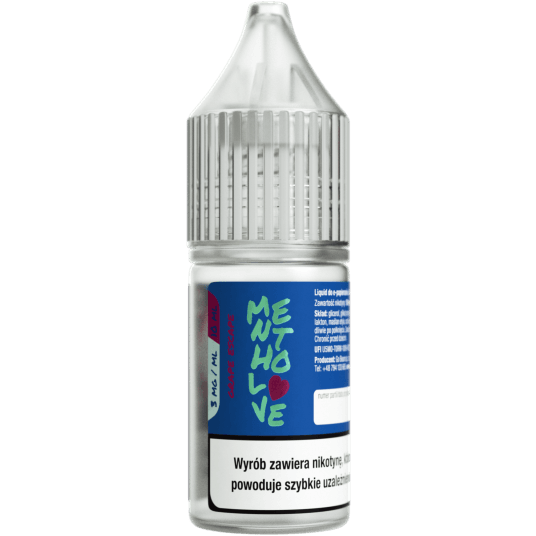 Liquid MENTHOLOVE 10ML - Grape Escape 3mg