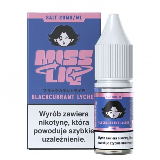 Liquid Miss Liq Salt 8ml Blackcurrant Lychee 20mg