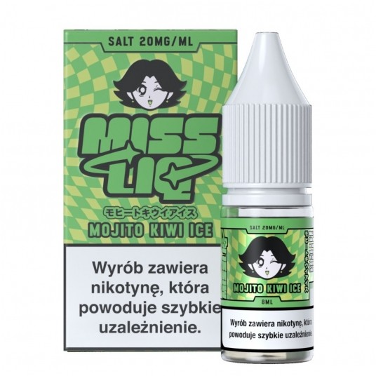 Liquid Miss Liq Salt 8ml Mojito Kiwi Ice 20mg