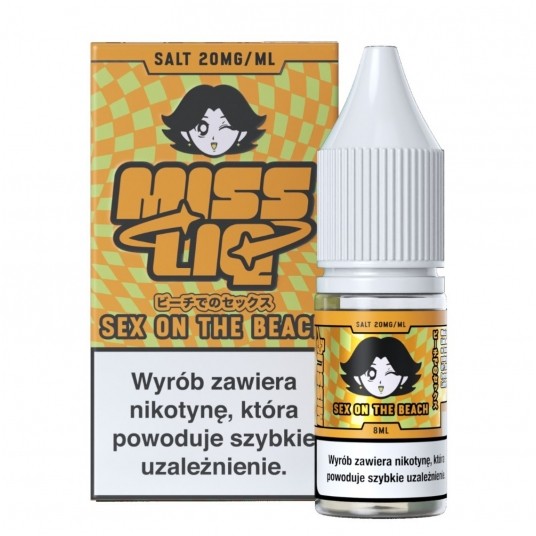Liquid Miss Liq Salt 8ml Sex on the beach 20mg