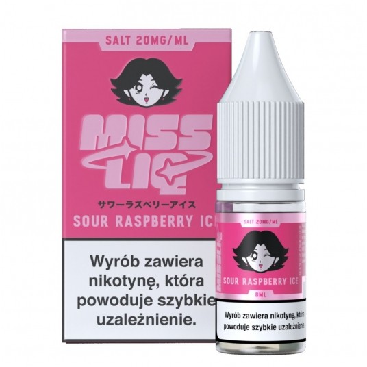 Liquid Miss Liq Salt 8ml Sour Raspberry Ice 20mg