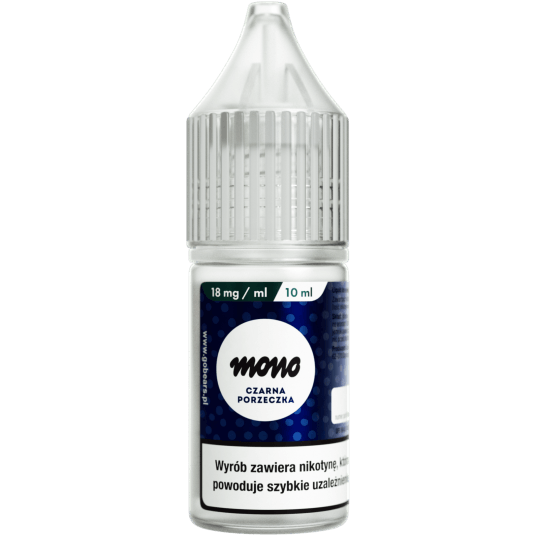 Liquid MONO 10ml - Czarna Porzeczka 18mg