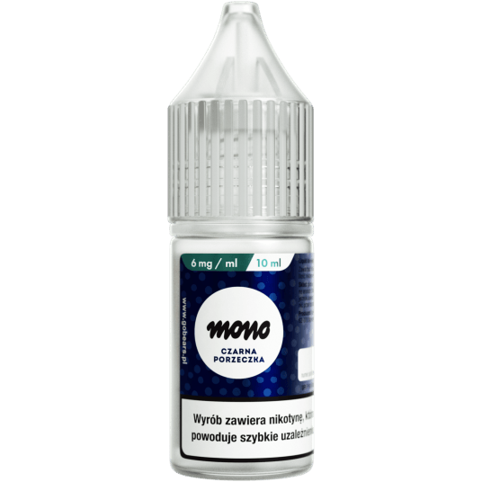 Liquid MONO 10ml - Czarna Porzeczka 6mg