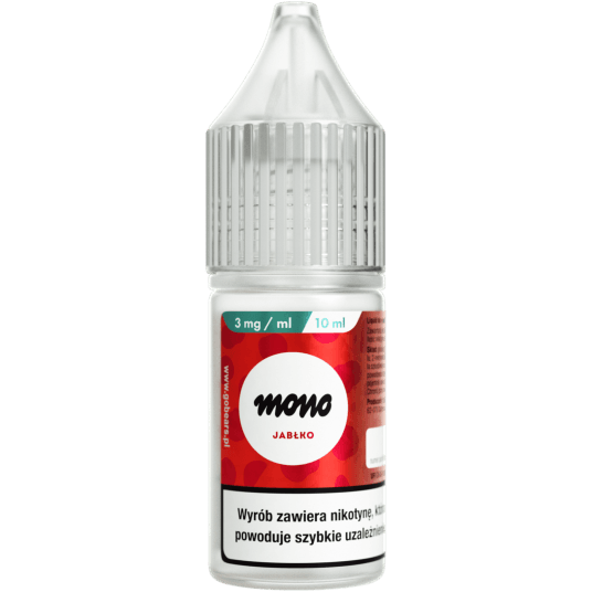 Liquid MONO 10ml - Jabłko 3mg