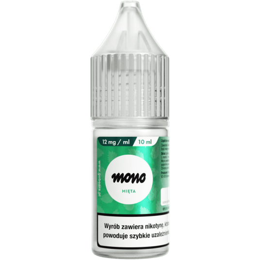 Liquid MONO 10ml - Mięta 12mg