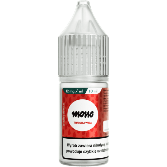 Liquid MONO 10ml - Truskawka 12mg