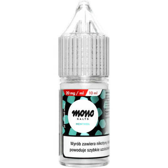 Liquid MONO Salt 10ml - Menthol 20mg