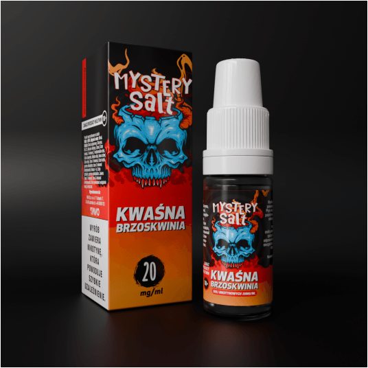 Liquid Mystery Salt 10 ml - Kwaśna Brzoskw. 20mg