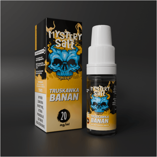 Liquid Mystery Salt 10ml - Truskawka Banan 20mg