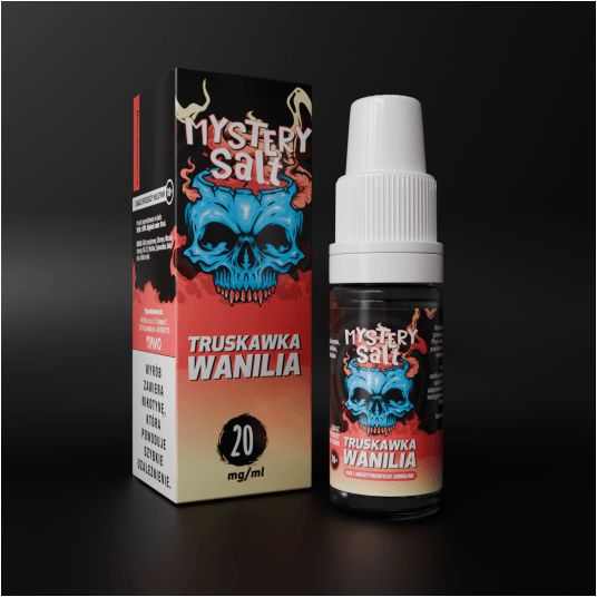 Liquid Mystery Salt 10ml - Truskawka Wanilia 20mg