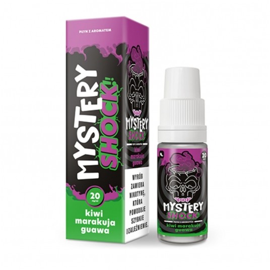 Liquid Mystery Shock Salt 10ml Kiwi Marakuja Guawa 20mg
