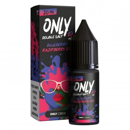 Liquid Only Double Salt 10ml Blueberry Raspberry Ice 20mg