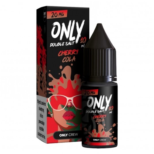 Liquid Only Double Salt 10ml Cherry Cola 20mg