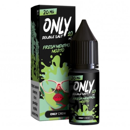 Liquid Only Double Salt 10ml Fresh Menthol Mojito 20mg