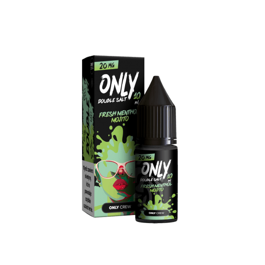 Liquid Only Double Salt 10ml Fresh Moji. Men. 20mg