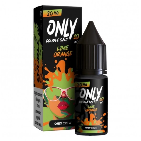 Liquid Only Double Salt 10ml Lime Orange 20mg