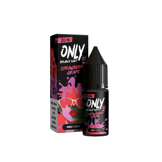 Liquid Only Double Salt 10ml Strawberry Grape 20mg