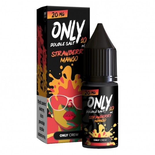Liquid Only Double Salt 10ml Strawberry Mango 20mg