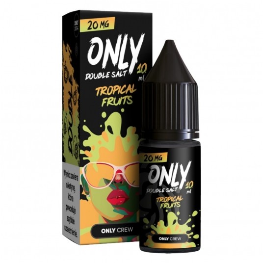Liquid Only Double Salt 10ml Tropical Fruits 20mg