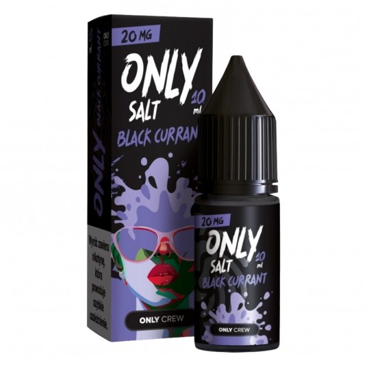 Liquid Only Salt 10ml Blackcurrant 20mg