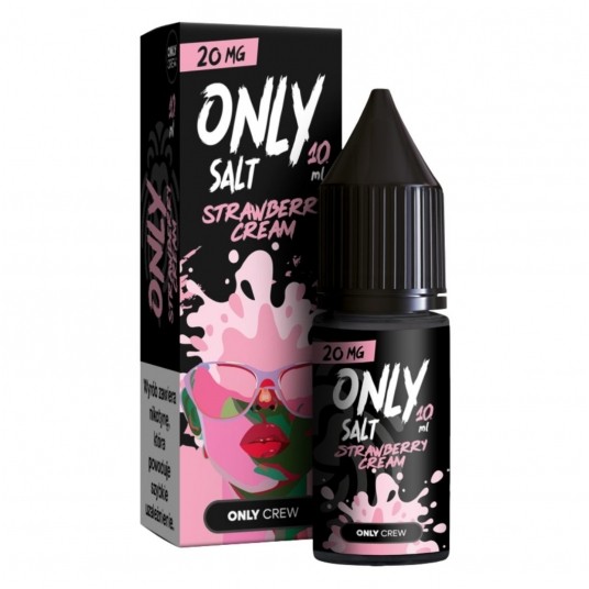 Liquid Only Salt 10ml Strawberry Cream 20mg