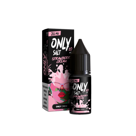 Liquid Only Salt 10ml Strawberry Cream 20mg