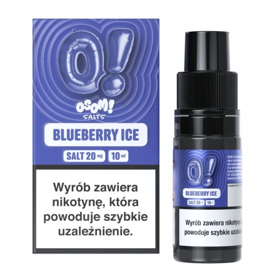 Liquid OSOM! Salt 10ml Blueberry Ice 20mg