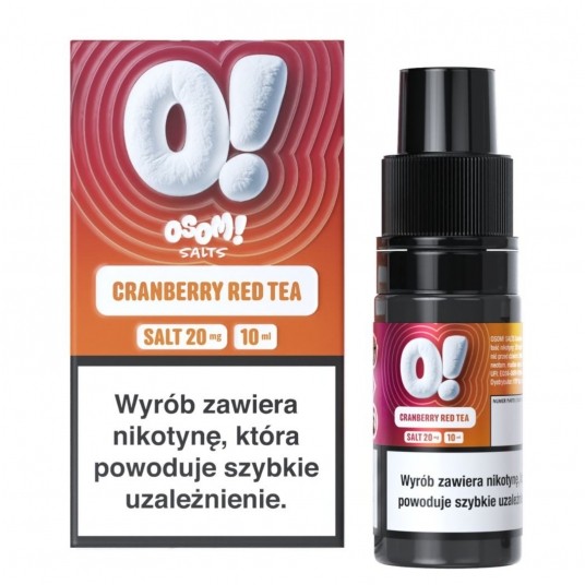 Liquid OSOM! Salt 10ml Cranberry Red Tea 20mg