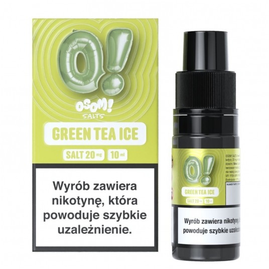 Liquid OSOM! Salt 10ml Green Tea Ice 20mg