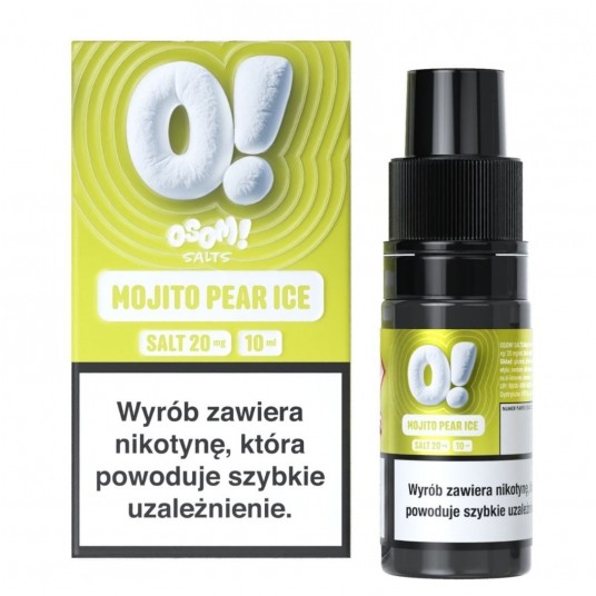 Liquid OSOM! Salt 10ml Mojito Pear Ice 20mg