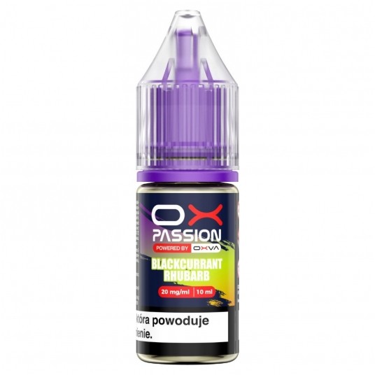 Liquid OX Passion 10ml Blackcurrant Rhubarb 20mg