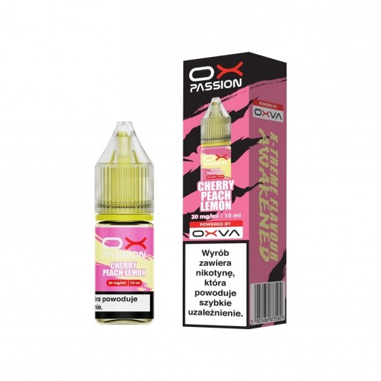 Liquid OX Passion 10ml Cherry Peach Lemon 20mg