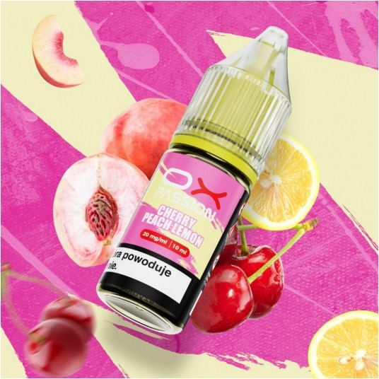 Liquid OX Passion 10ml Cherry Peach Lemon 20mg