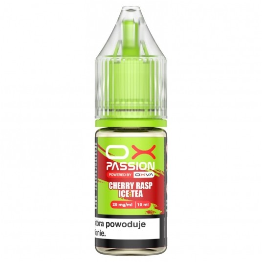 Liquid OX Passion 10ml Cherry Rasp Ice Tea 20mg