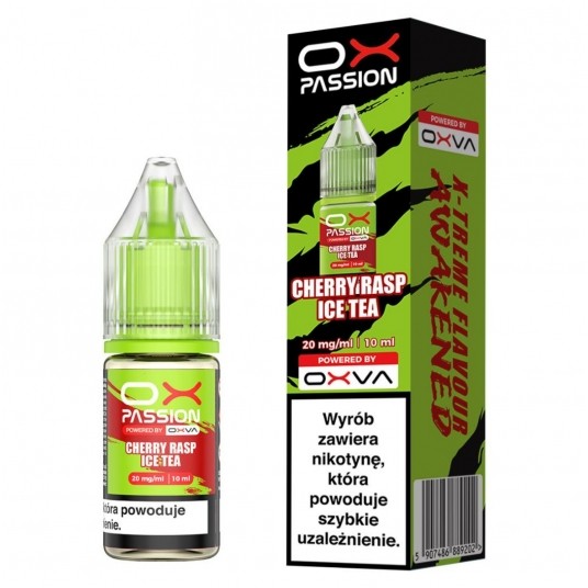 Liquid OX Passion 10ml Cherry Rasp Ice Tea 20mg