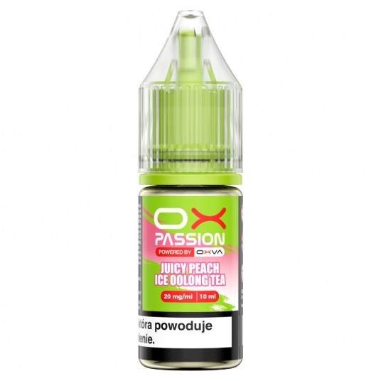 Liquid OX Passion 10ml Juicy Peach Ice Oolong Tea 20mg