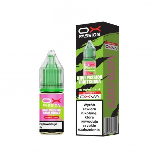 Liquid OX Passion 10ml Kiwi Passion Fruit Guava 20mg