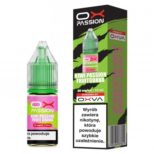 Liquid OX Passion 10ml Kiwi Passion Fruit Guava 20mg