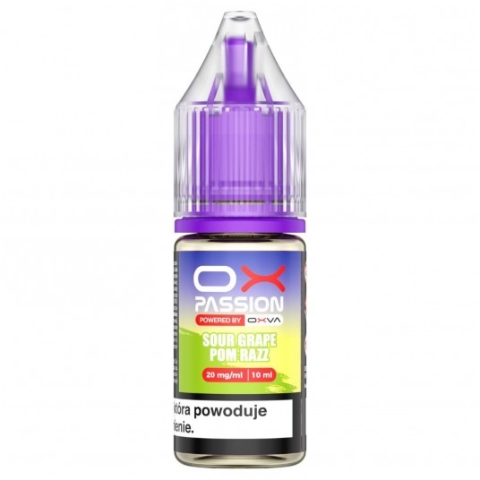 Liquid OX Passion 10ml Sour Grape Pom Razz 20mg