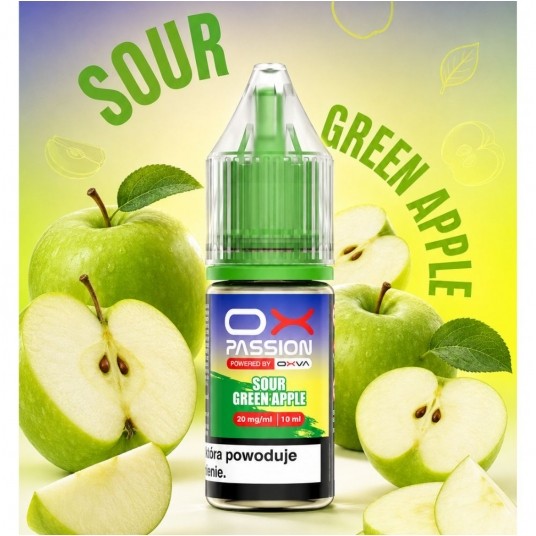 Liquid OX Passion 10ml Sour Green Apple 20mg